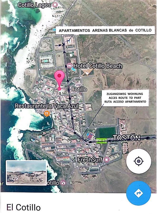 Apartamentos Arenas Blancas De Cotillo Vista Mar מראה חיצוני תמונה